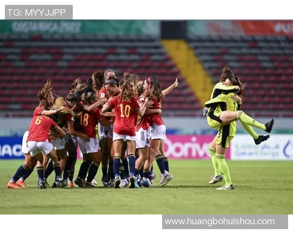 西班牙女足与加拿大女足激战正酣谁将晋级下一轮赛事较量